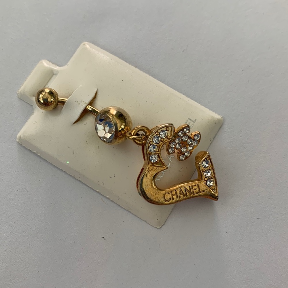 Surgical Steel Belly Decor